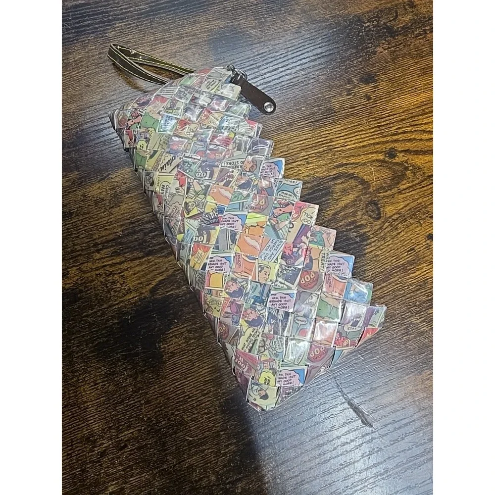 Nahui Ollin Clutch/Wristlet Comic Book Wrapper‎ Multicolor Bag Archie Comics